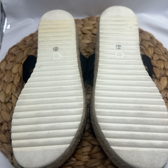 a.n.a. A New Approach Elastic Band Platforms Sandals Vacation Summertime Casual - Picture 8 of 8